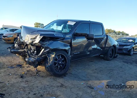 2022 Ram 1500 Big Horn 4X4 5'7 Box из США, поврежденный, VIN 1C6SRFFT8NN370407